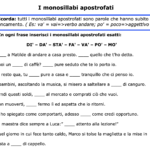 Italiano quinta elementare