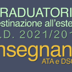 Graduatorie per la destinazione all’estero – docenti e personale ATA