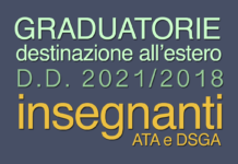 Graduatorie per la destinazione all’estero – docenti e personale ATA