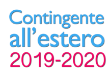 Contingente scolastico all’estero 2019/2020
