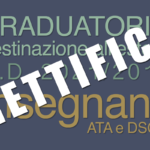 RETTIFICA – Graduatorie per la destinazione all’estero – docenti e personale ATA